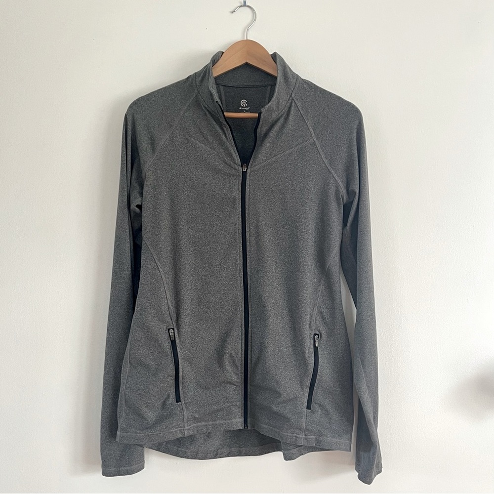 Champion Warm Up / Track Jacket w/ Pockets & Thumbholes - Women’s Large